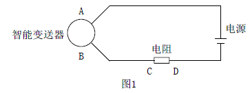 �送器手持�K端相�B可以接在接�端子A B上也可接在��d�阻R�啥�CD